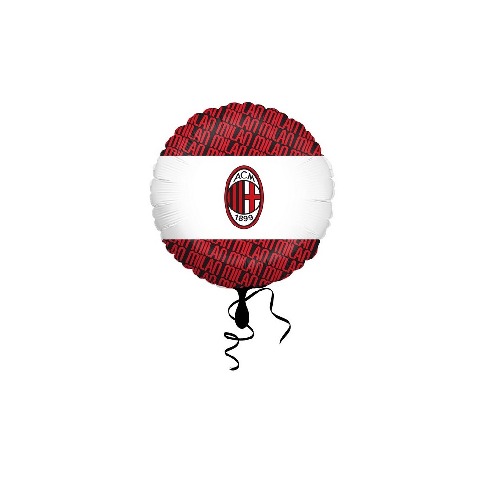 Palloncino foil AC Milan - 45 cm - 800023