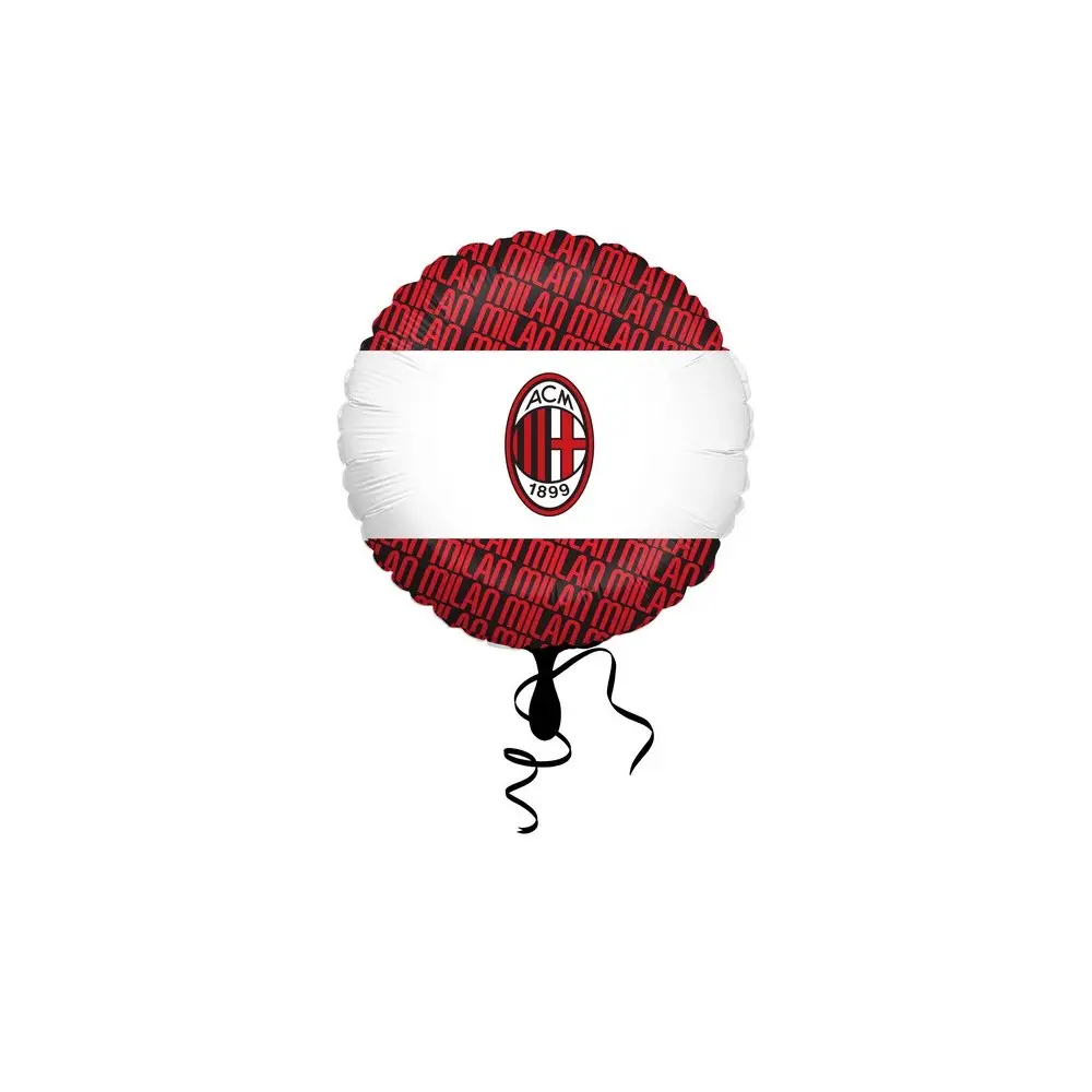 Palloncino foil AC Milan - 45 cm - 800023