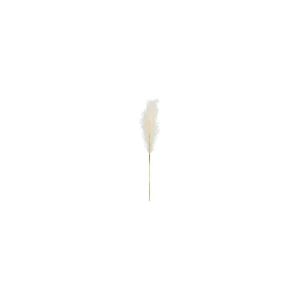 Ramo di Pampasa artificiale light cream misure circa 15 x 110 cm. -  TP2-079J