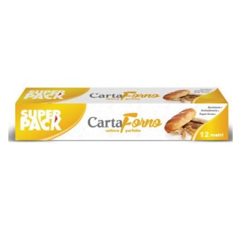 Superpack carta da forno rotolo 12 metri