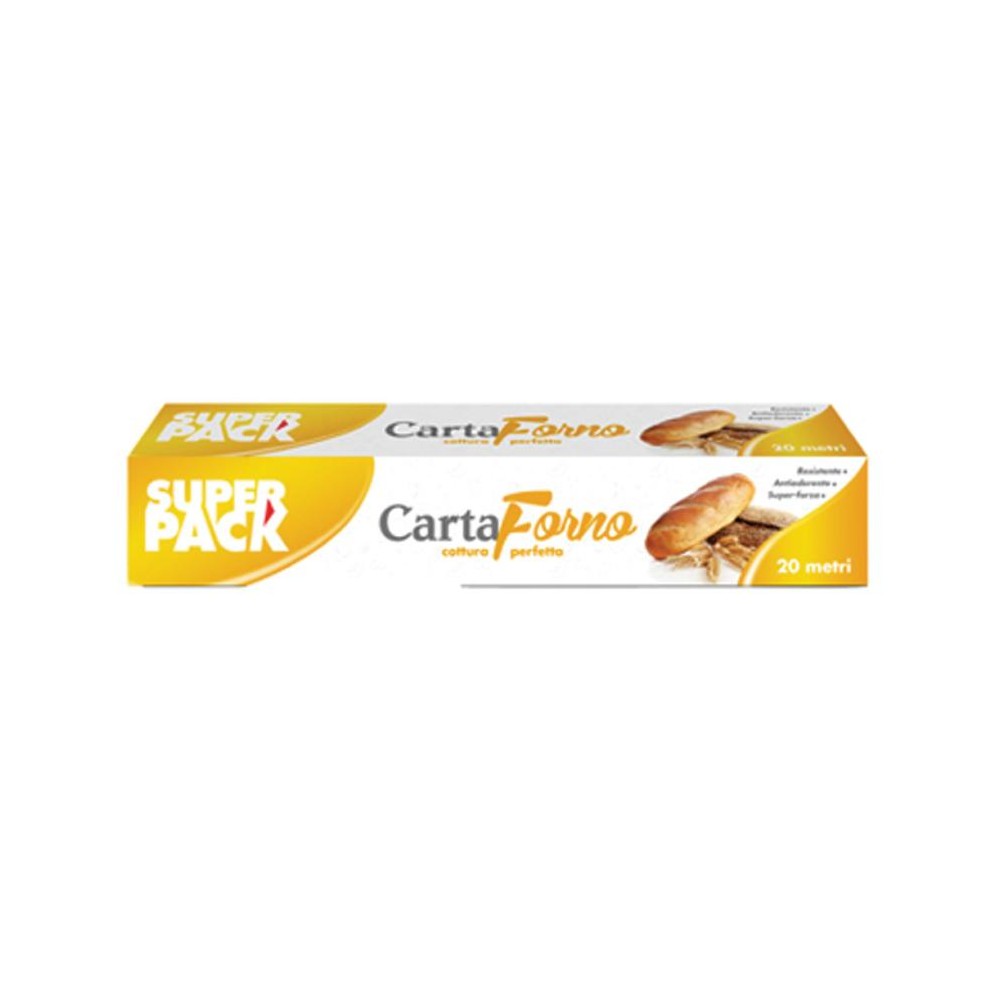 Superpack carta da forno rotolo 20 metri