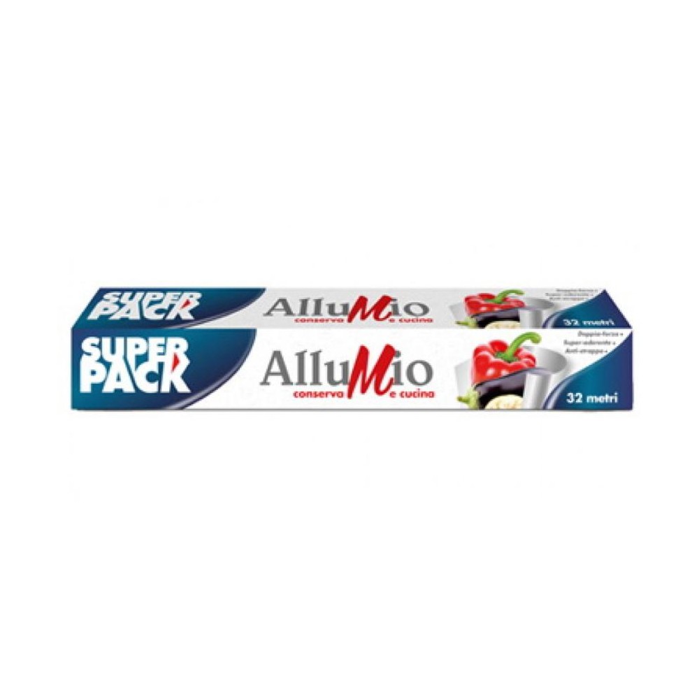 Superpack Rotolo di Alluminio 32mt