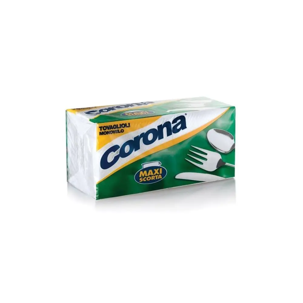 Tovaglioli Corona Monovelo Maxi scorta confezione da 190 pz