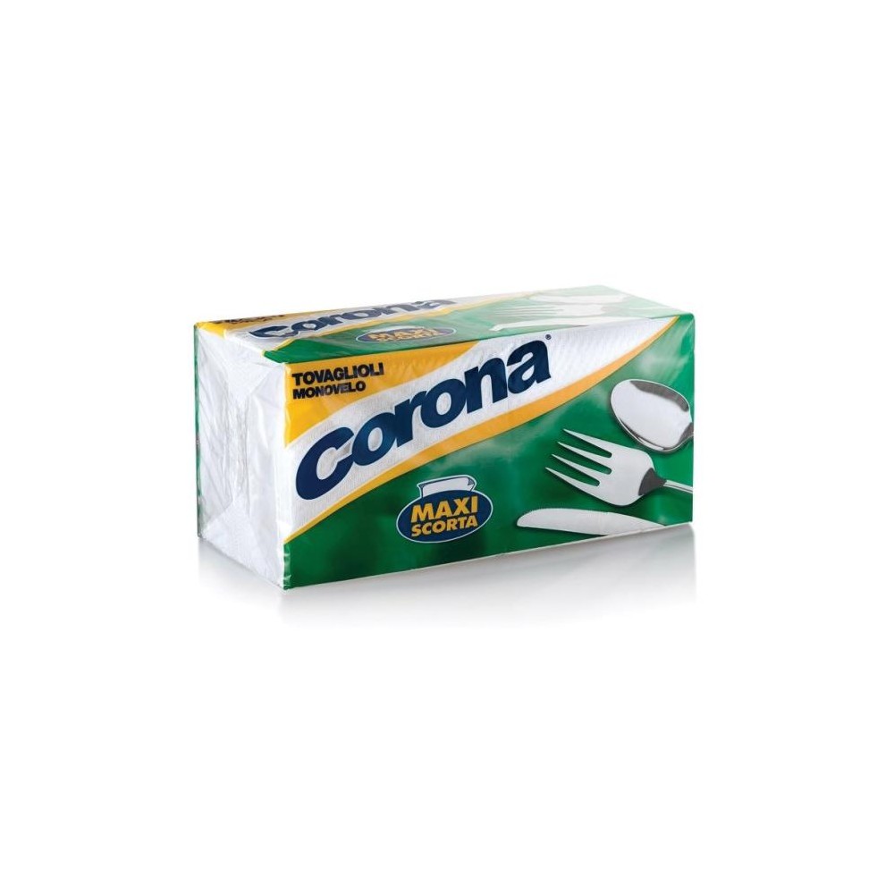 Tovaglioli Corona Monovelo Maxi scorta confezione da 190 pz