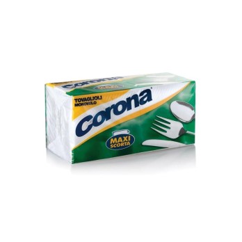Tovaglioli Corona Monovelo Maxi scorta confezione da 190 pz