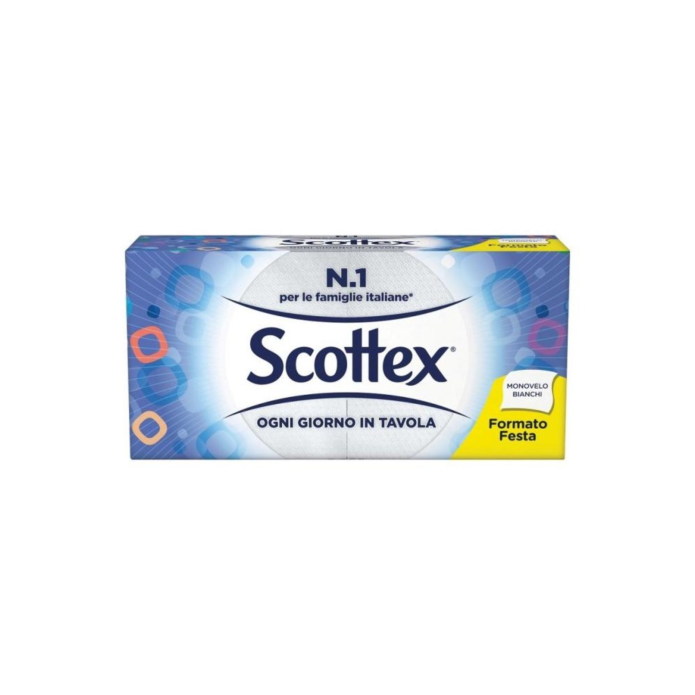 Tovaglioli Scottex Formato festa 1 Velo 120pz