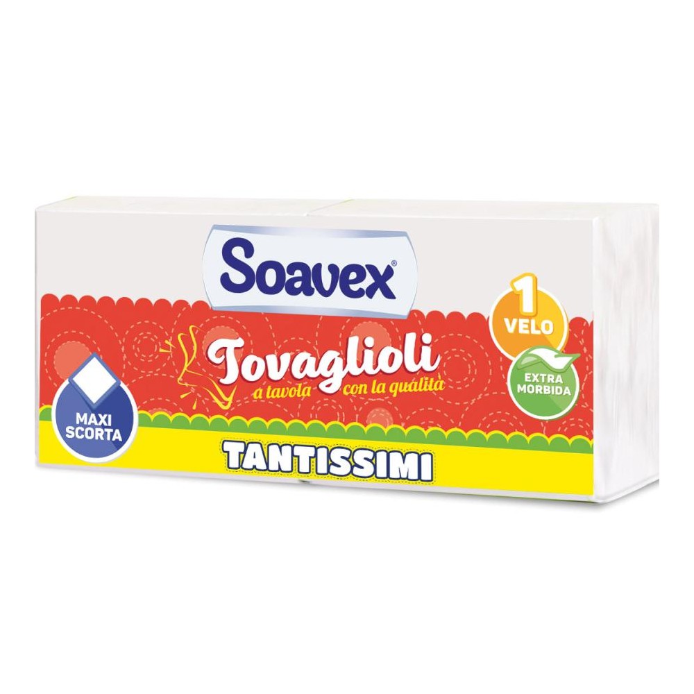 Tovaglioli Soavex 1 Velo 33x30 - 170 Pz