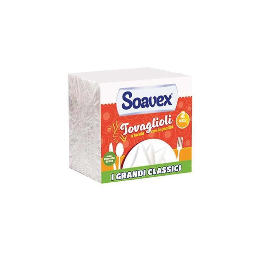 Tovaglioli Soavex 2 Veli 38x38 50pz