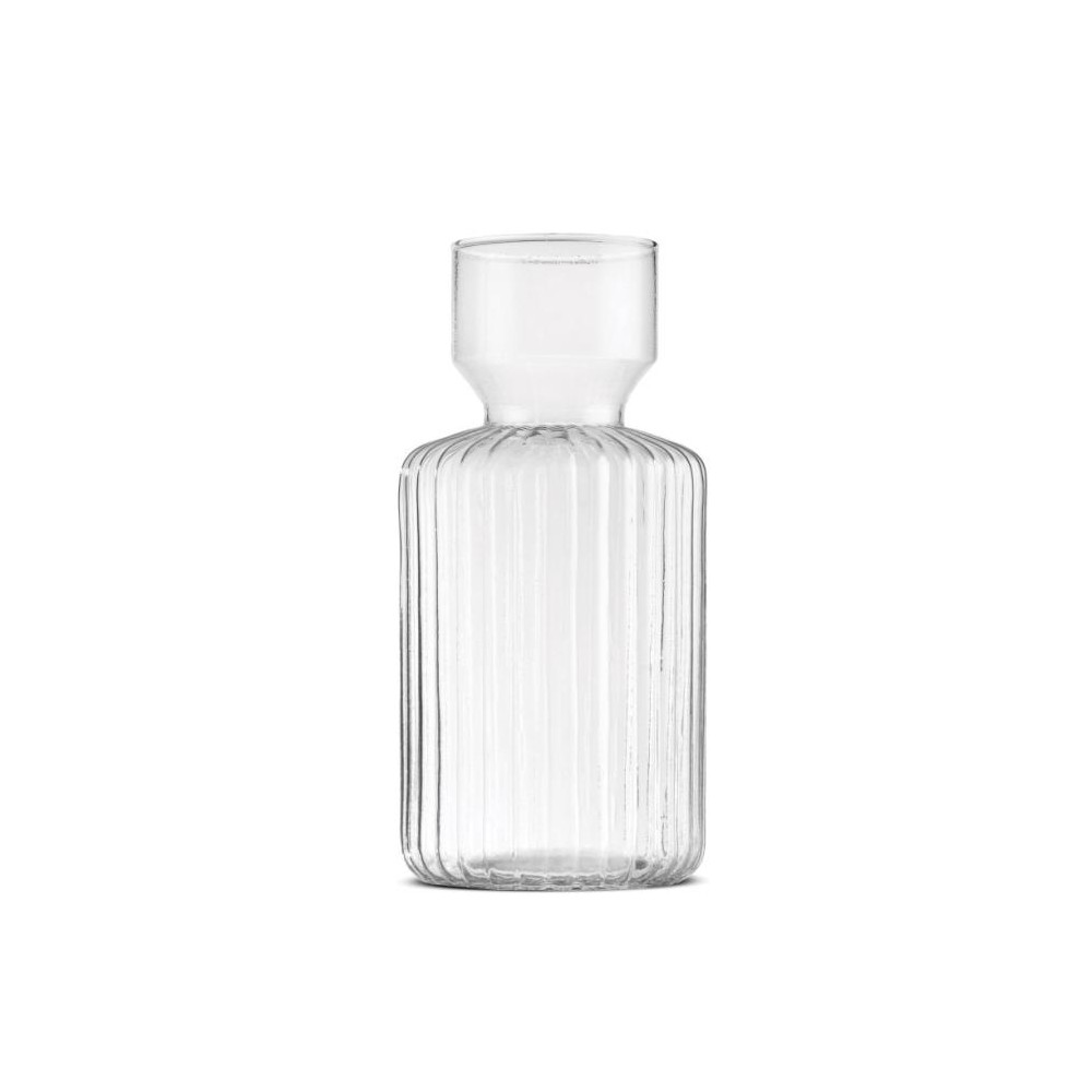 Vaso decorativo di vetro Nasha H30 - Diametro 14 cm -  FR219/30