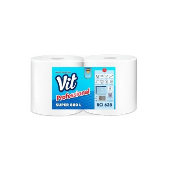 Vit - Bobina Rotolo di Carta Professional 800 L -  1 Pz