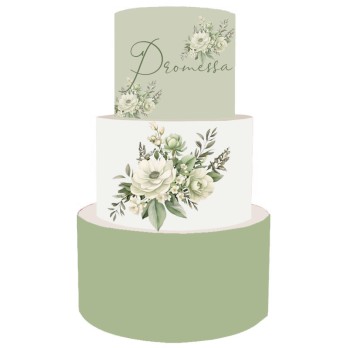 Torta Scenografica Promessa Anemone