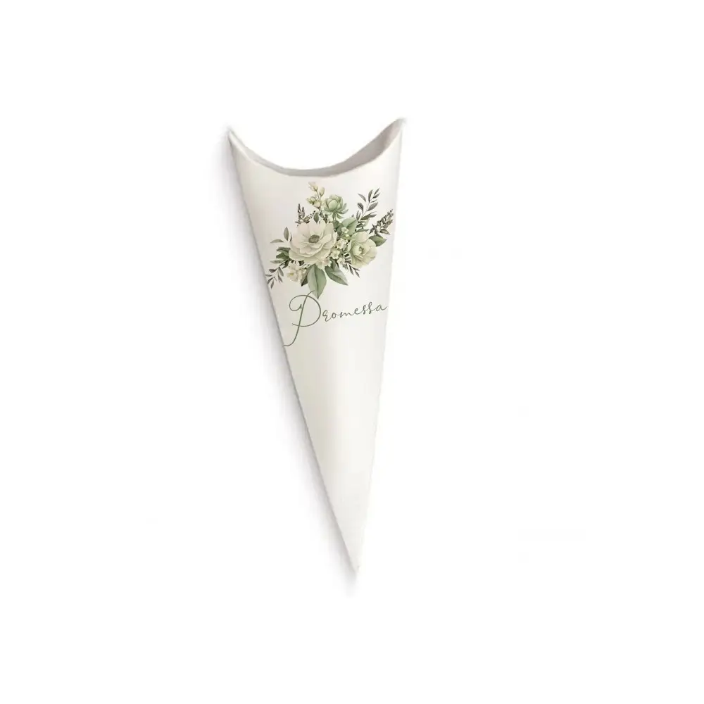 Cono Promessa di Matrimonio Anemone - 50pz