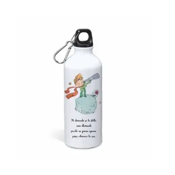 Borraccia in Alluminio Piccolo Principe New Personalizzabile  - 1pz