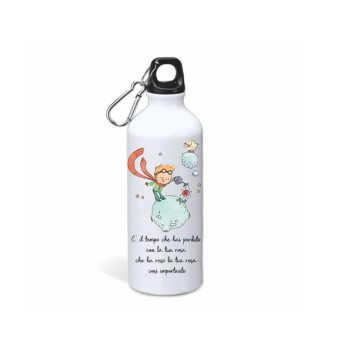 Borraccia in Alluminio Piccolo Principe New Personalizzabile  - 1pz