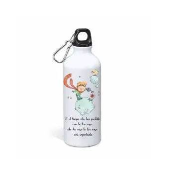 Borraccia in Alluminio Piccolo Principe New Personalizzabile  - 1pz