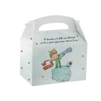 Box Piccolo Principe New contenitore caramelle e pop corn - 1 pz