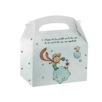 Box Piccolo Principe New contenitore caramelle e pop corn - 1 pz