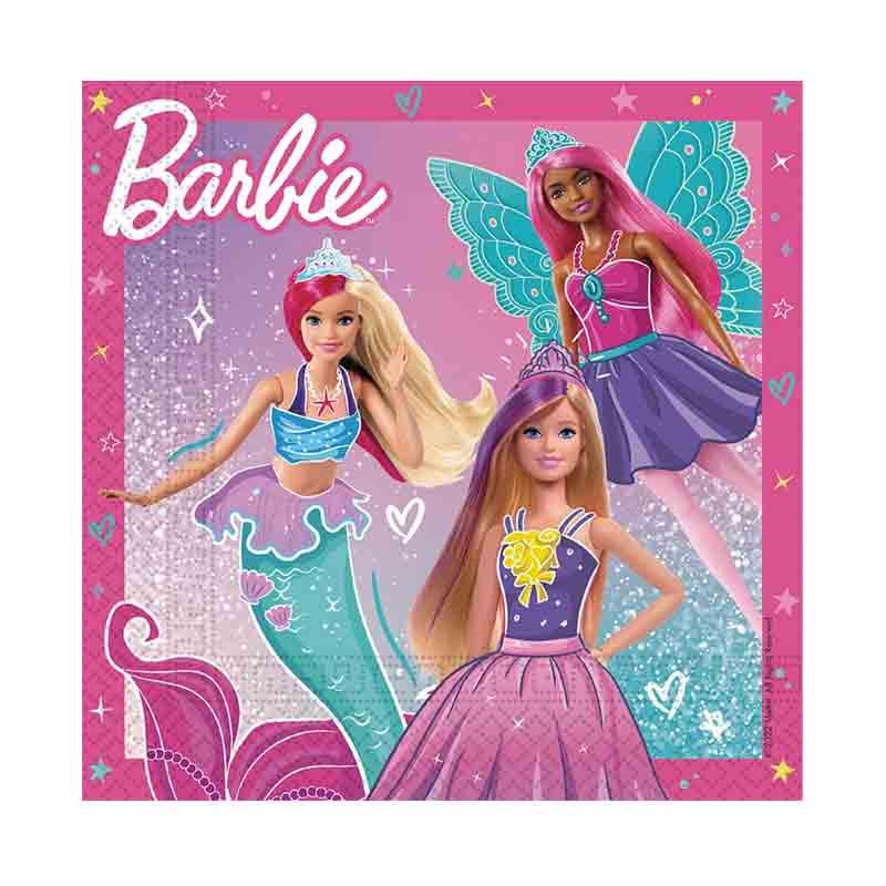 Kit Party Tavola Barbie Fantasy per 24 persone
