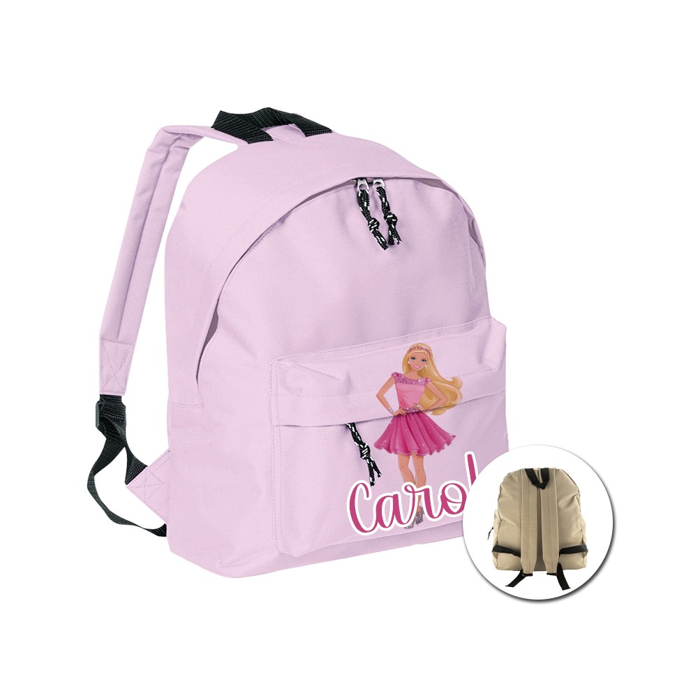 zainetto multiuso personalizzabile a tema Barbie