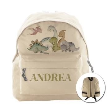 copy of zainetto multiuso personalizzabile a tema dinosauri