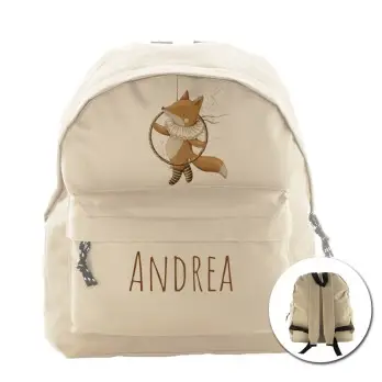 zainetto multiuso personalizzabile a tema volpe