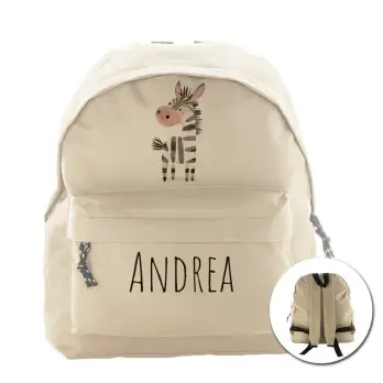 zainetto multiuso personalizzabile a tema Zebra