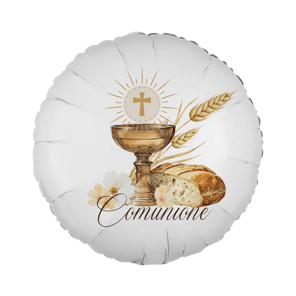 Palloncino foil Comunione Calice