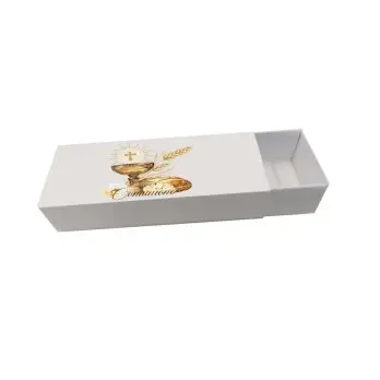 Scatolina portaconfetti Fiammifero Comunione Calice - 1 PZ