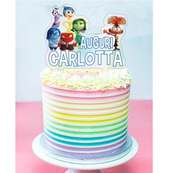 Cake Topper Inside Out 2  Plexiglass