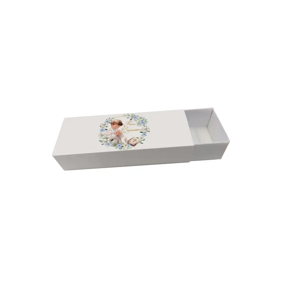 Scatolina portaconfetti Fiammifero Comunione Romantic Boy - 1 PZ