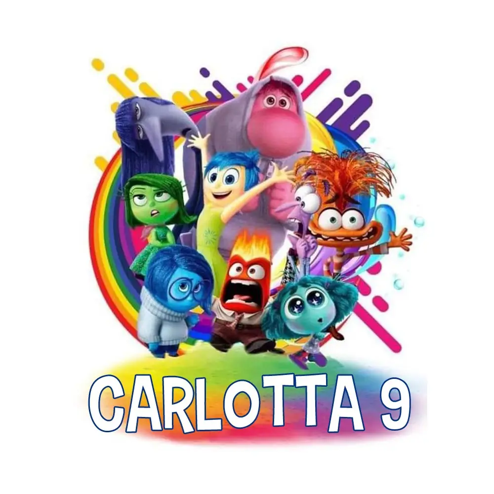 48 Adesivi Personalizzabili Inside Out 2