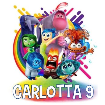 48 Adesivi Personalizzabili Inside Out 2