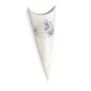 Cono Portaconfetti Comunione Viola - 20pz