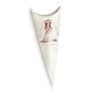 Cono Portaconfetti Comunione Lovely - 1pz