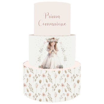 Torta Scenografica prima Comunione Lovely