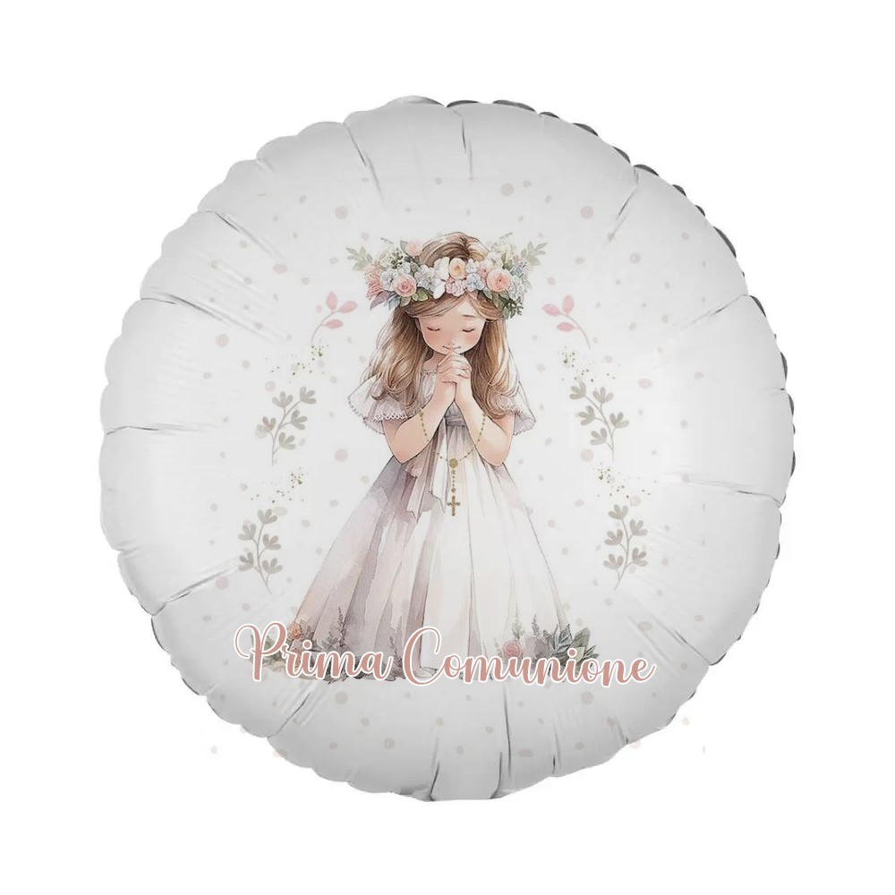 Palloncino foil Comunione Lovely