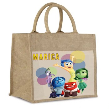 Borsa Shopping o Mare Inside out 2 personalizzabile