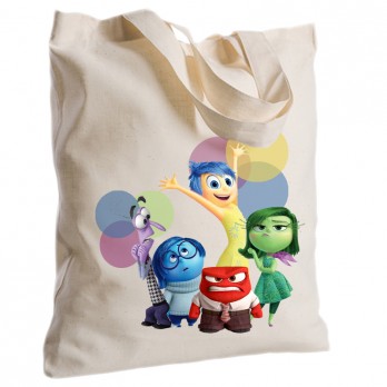 Borsa Shopper Inside out 2  in Tessuto Personalizzabile 2 pz