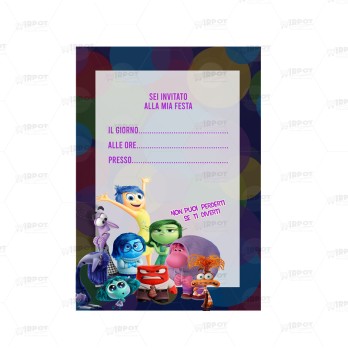 INVITO DI CARTA INSIDE OUT 2