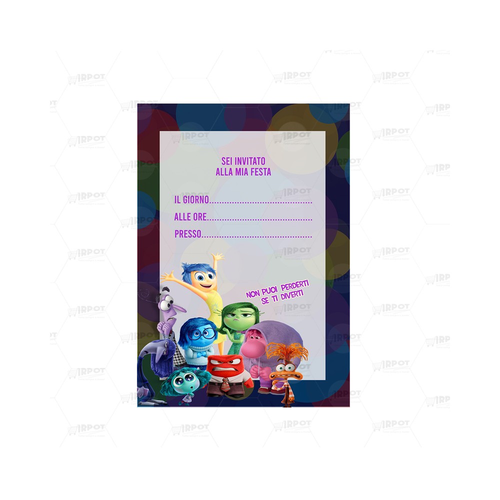 30 INVITI DI CARTA INSIDE OUT 2