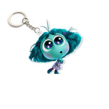 Portachiavi in Plexiglass Inside out 2  - Invidia 1 pz