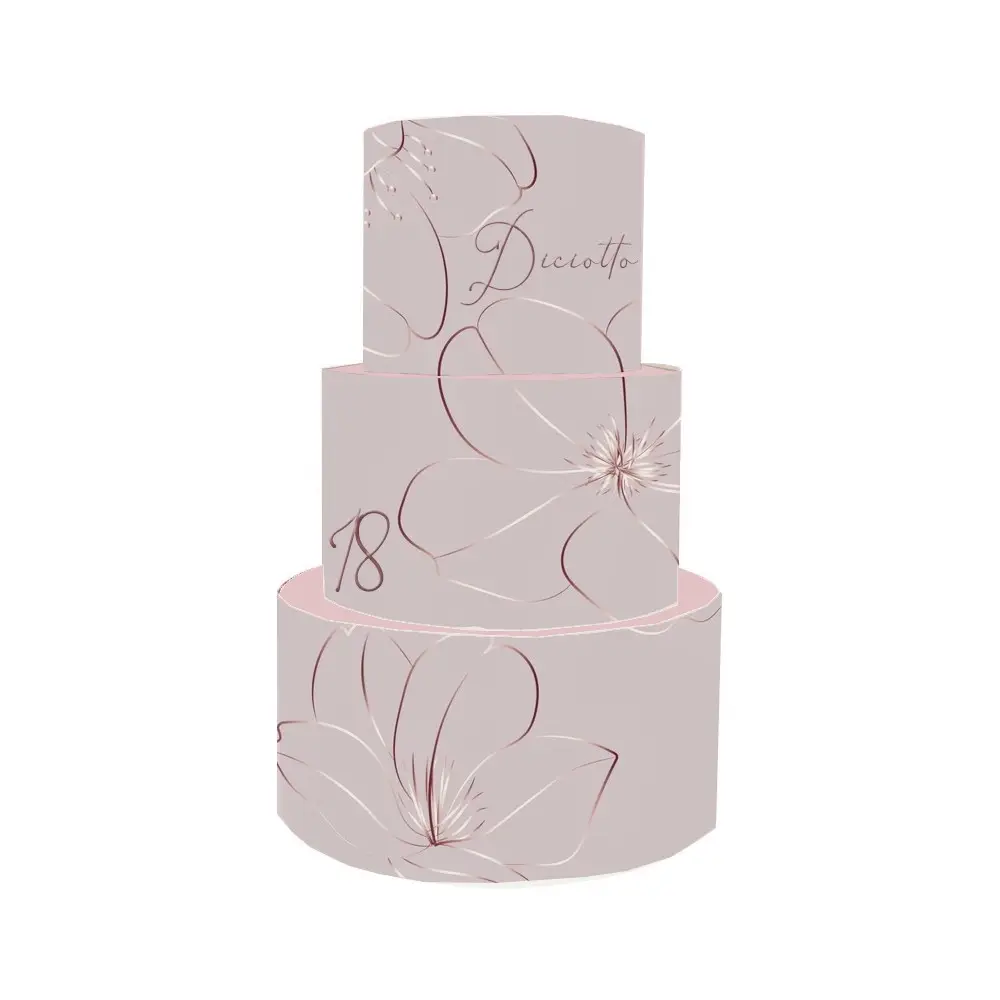 Torta Scenografica 18 Anni Azalea