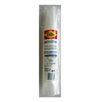 BIBO 50 BICCHIERI 390 CC IN PP TRASPARENTI
