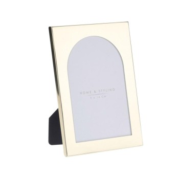 Cornice Portafoto in metallo Oro 12x17cm - 069740/111386