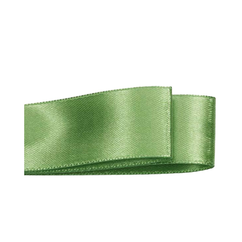 nastro raso verde 10 mm x 50 metri  DRB10-SR009