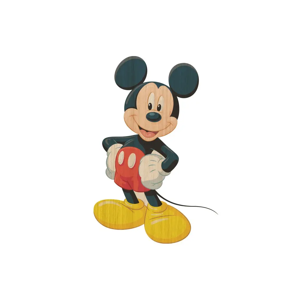 Sagoma Decorativa in Legno Topolino - 85cm