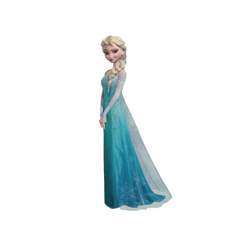 Sagoma Decorativa in Legno Frozen Elsa - 85cm