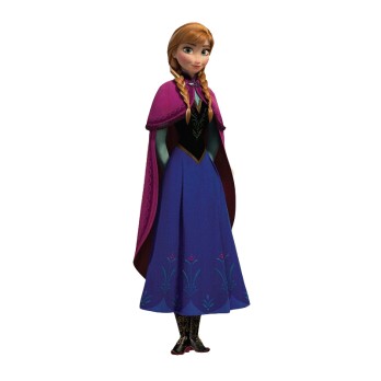 Sagoma Decorativa in Legno Frozen Anna - 85cm