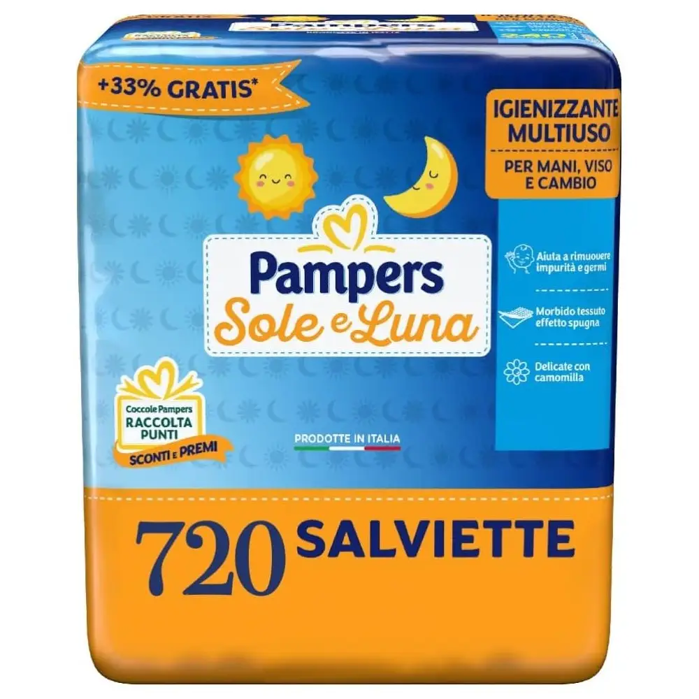 SALVIETTE SOLE E LUNA 720 PZ