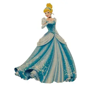 Sagoma decorativa in legno Cenerentola - 85cm